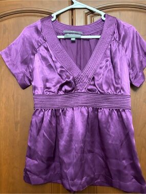Proenza Schouler for Target purple lilac silky blouse top
